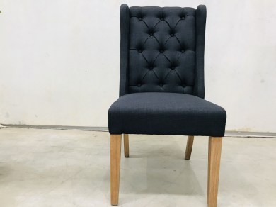 Manhattan Chair-black-front view